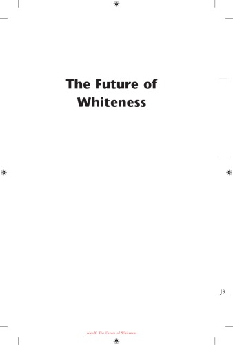 The Future of Whiteness